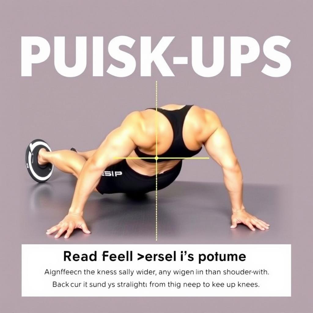 Teknik modified push-up dengan lutut menyentuh lantai untuk program CrossFit ringan aman untuk pemula Teknik modified push-up dengan lutut menyentuh lantai untuk program CrossFit ringan aman untuk pemula
