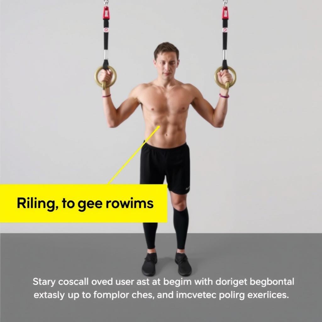 Teknik ring row yang benar untuk pemula dalam program CrossFit ringan aman Teknik ring row yang benar untuk pemula dalam program CrossFit ringan aman